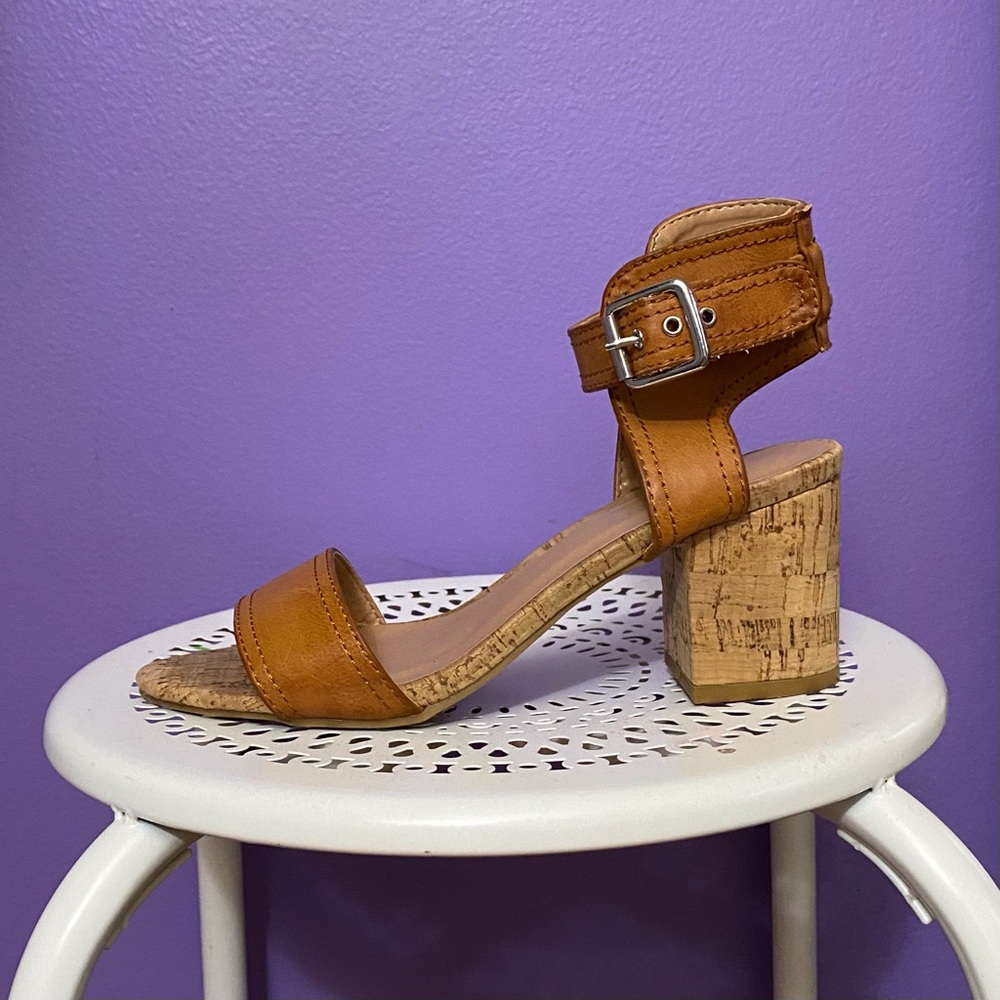 Bamboo Cork Heels